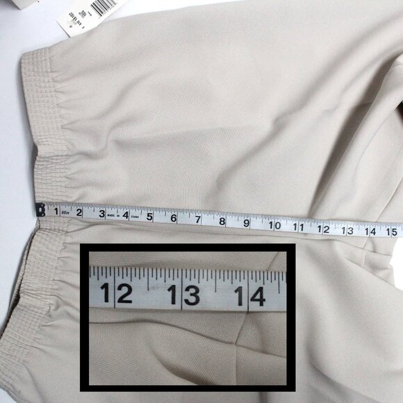 Older NWT Women's Size 14P Stone Elastic Waist Pull On Allison Daley Pants - Picture 8 of 11